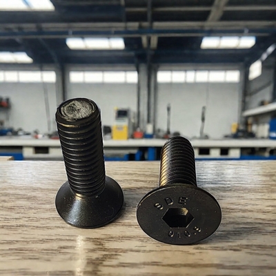 Customers' Request Alloy Steel Full Thread Flat Countersunk Head Hex Socket Cap Screw