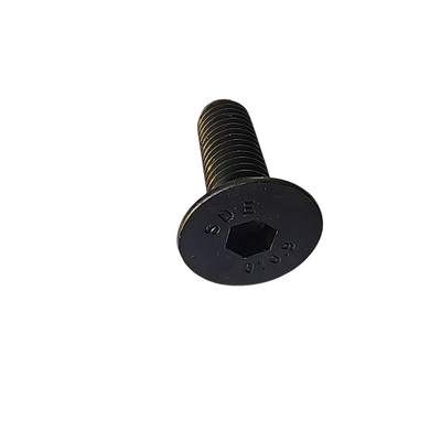 Fully Threaded Hex Socket Cap Screw with Flat Countersunk Head and Zinc Plated Finish