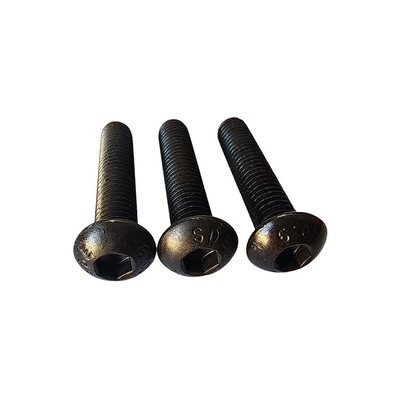 Fully Thread Black Oxide Hex Screw with High Tensile Strength Design