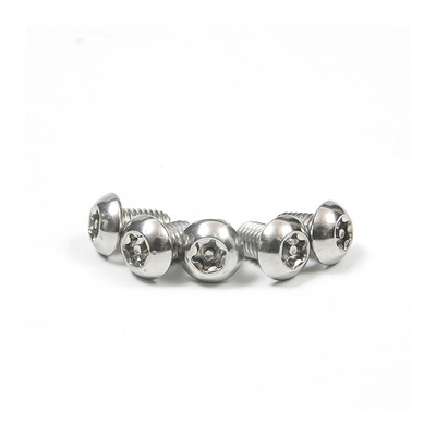 Stainless Steel Pan Head Cross Recessed Triangle Tooth Self-Tapping Screws Full Thread Type