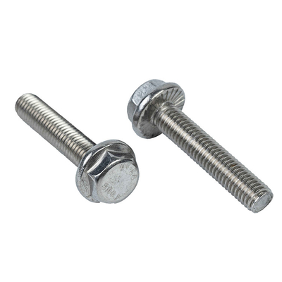Stainless Steel M4 M6 M8 M10 M12 DIN6921 Class 4.8.8.8 10.9 12.9 Hex Flange Head Bolt