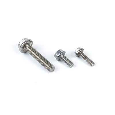 Stainless Steel M4 M6 M8 M10 M12 DIN6921 Class 4.8.8.8 10.9 12.9 Hex Flange Head Bolt