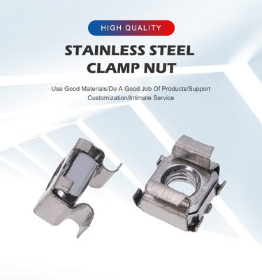 GB Standard Stainless Steel Square Nuts M4 M6 M8 M12 for Self Locking Connection