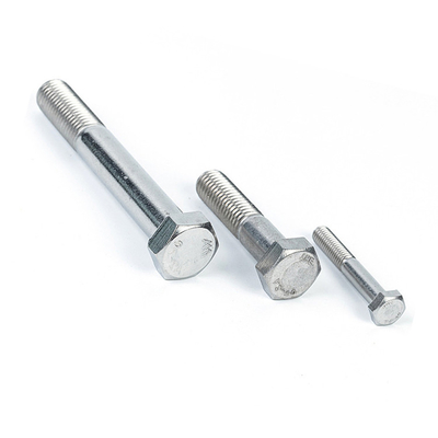 Hot Discount DIN931 Stainless Steel Half Thread Hexagon Head Bolts with High Strength