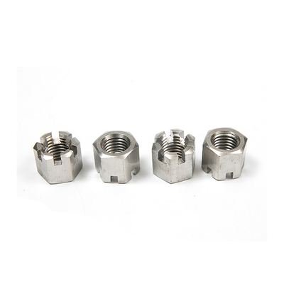 Connection You Can Count On 100% Inspected Stainless Steel Slotted Hex Castle Nuts