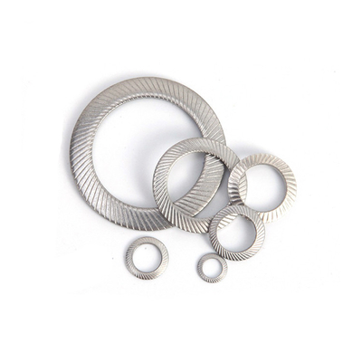 Stainless Steel DIN9250 304 Serrated Tooth Knurled Disc Spring Washer with Control