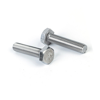 Grade 8.8 Stainless Steel Hexagon Valve Flange Screw with Galvanized Bolt and Nut