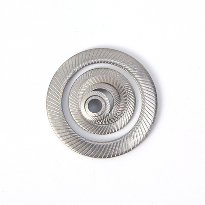 Conical Knurled Elastic Gasket in SUS 304 Stainless Steel for M3 M4 M5 M6 M8 M10 M12