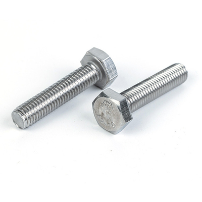 GB Standard Stainless Steel Hex Head Bolt for OEM Custom Metal Processing DIN933