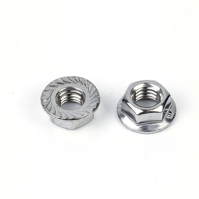 DIN6923 Standard Stainless Steel 304 Flange Nylock Nut M3 M4 M5 M6 M8 M10 for Control