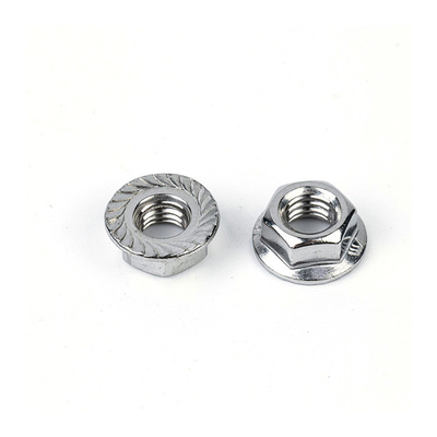 DIN6923 Standard Stainless Steel 304 Flange Nylock Nut M3 M4 M5 M6 M8 M10 for Control
