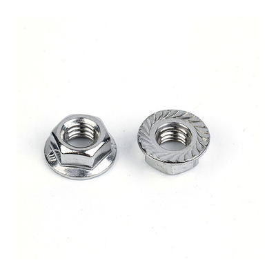 Measurement System Imperial Inch Class 6 Hexagon Hex Head Serrated Spinlock Flange Nut