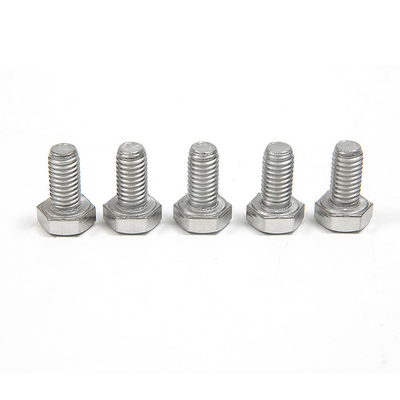 Customized Silver White Hex Bolt The Essential Fastening Component for Machinery