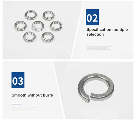 Custom Stainless Steel Wave Spring Washer For Shock Absorber Shim Connection Solution