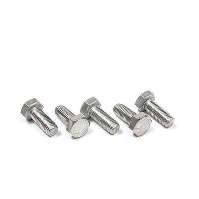 DIN933 hexagonal head bolt with DIN standard and 304 stainless steel outer hexagonal screw