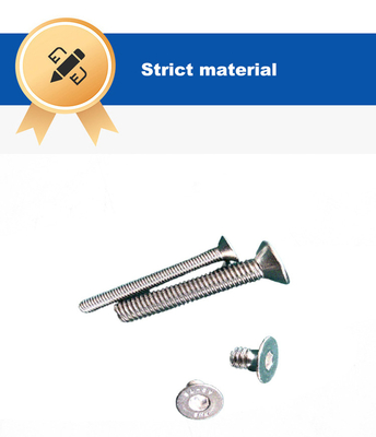 Plain Finish A-level Strength Custom A2 Stainless Steel Flush Mount Cylindrical Head Hex Socket Machine Screw