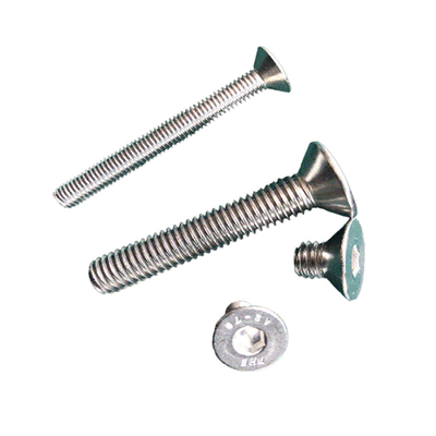 Stainless Steel Countersunk Hexagon Socket Screw with Flat Head M2M3M4M5M6