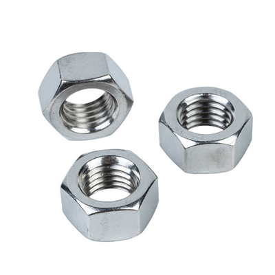 Popular Customized Size Hex Nuts for Stain Steel Fixing Rings in Galvanized Metric