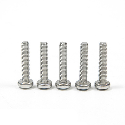 Stainless steel INCH Measurement system Large Flat Pan Wafer Head Cross Machine Screw