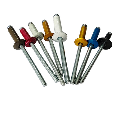 6-32mm DIN Standard Environmentally Friendly Round Head Pop Rivets with Multiple Color Options