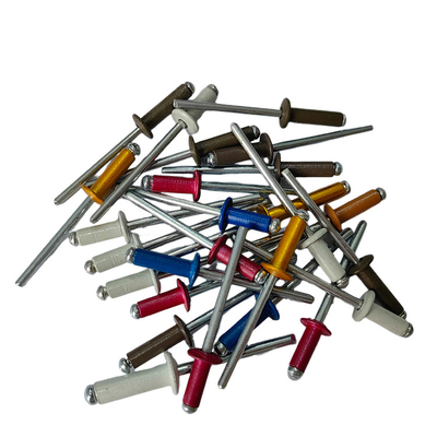6-32mm DIN Standard Environmentally Friendly Round Head Pop Rivets with Multiple Color Options
