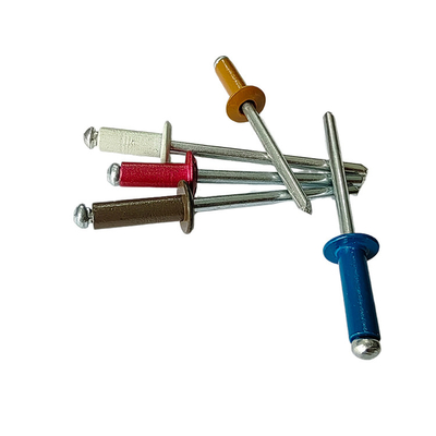 Versatile Uncoated Finish Open End Round Head Pop Rivets for Automotive Applications