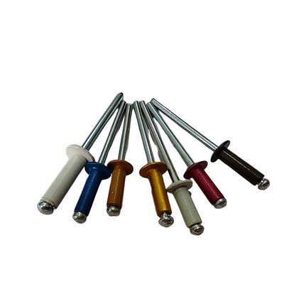 Versatile Uncoated Finish Open End Round Head Pop Rivets for Automotive Applications