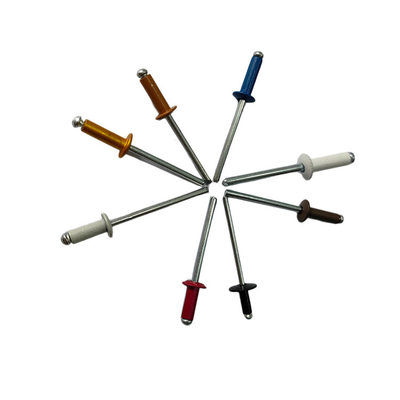 Versatile Uncoated Finish Open End Round Head Pop Rivets for Automotive Applications