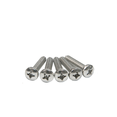 304 Stainless Steel Cross Flat Head Machine Bolts for Computer A-level Strength Grade