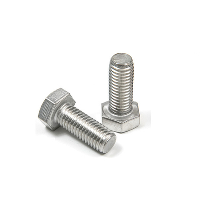 M3 M4 M6 M8 304 Stainless Steel Outer Hexagonal Bolt with Plain Finish