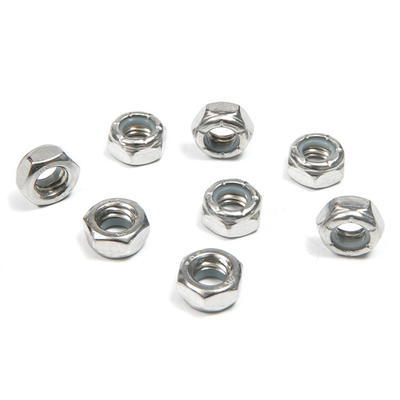 UNC Stainless Steel Fine Thread Hex Nylon Insert Lock Nut Control and Other Finish
