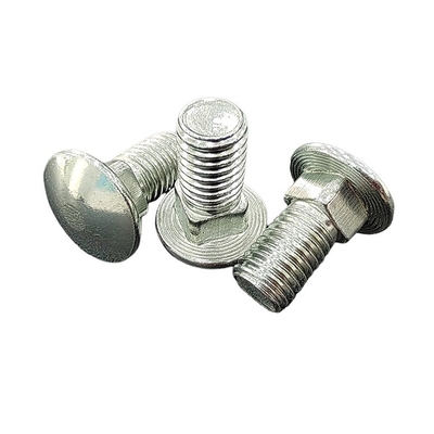 Professional Manufacture M4 M16 Round Button Head Screw SS 304 SS316 Carriage Bolts