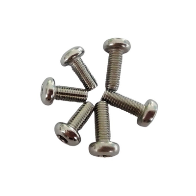 Full Thread Type Stainless Steel Tamper Proof Button Head Security Screws with Pin