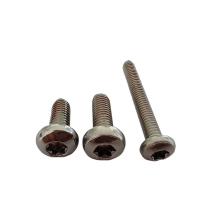 Full Thread Type Stainless Steel Tamper Proof Button Head Security Screws with Pin