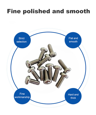 Full Thread Type Stainless Steel Tamper Proof Button Head Security Screws with Pin