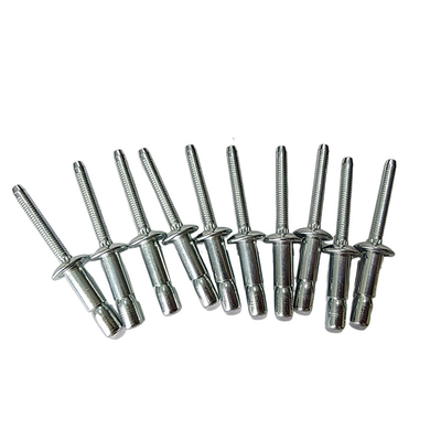 Zinc Plated Steel 4.8mm Anlock Type Blind Rivets with Competitive and High Durability