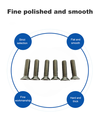 Stainless Steel Round Flat Head Torx Screw Machine Self-Tapping Screw Full Thread M3 M10