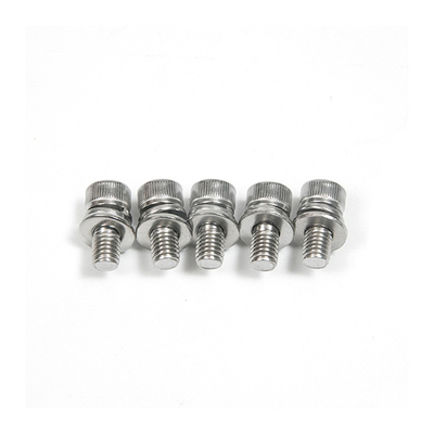 M6 Stainless Steel DIN912 Standard Hexagon Socket Head Screw with Spring and Washer