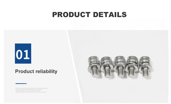Metric Socket Head Combination Screws DIN912 M3M4-M8 with Metric Measurement System