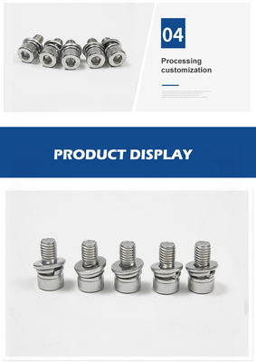 Metric Socket Head Combination Screws DIN912 M3M4-M8 with Metric Measurement System