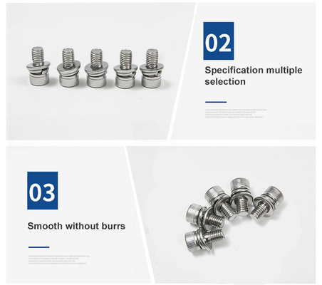 Metric Socket Head Combination Screws DIN912 M3M4-M8 with Metric Measurement System