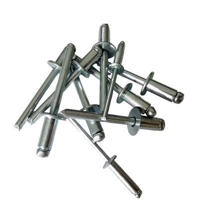 High Strength Iron Open End Blind Rivets for 3.2-6.2/8-30mm Industrial Applications