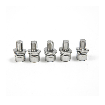 304 Stainless Steel Hexagon Flat Spring Washer Screw DIN Cylindrical Head Set Screws
