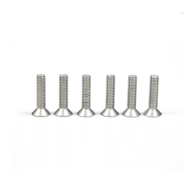Customized High Strength Metric Full Thread Flat Point Allen Flat Head Socket Cap Screws