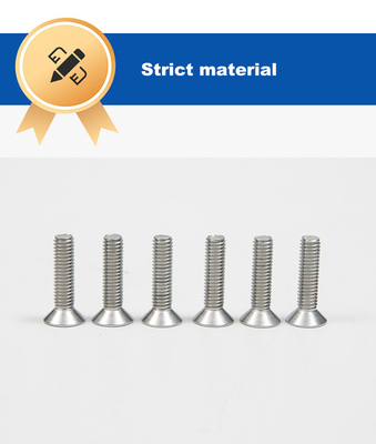 Customized High Strength Metric Full Thread Flat Point Allen Flat Head Socket Cap Screws