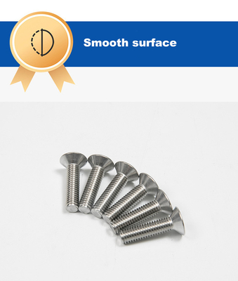 Customized High Strength Metric Full Thread Flat Point Allen Flat Head Socket Cap Screws