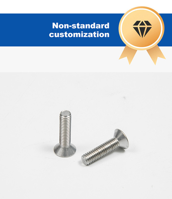 Customized High Strength Metric Full Thread Flat Point Allen Flat Head Socket Cap Screws