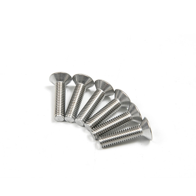 Direct Stainless Steel M4 M5 M6 M8 flat socket head screw connector and Long-Lasting