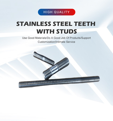 304 316 Stainless Steel Double End Studs Studbolts M3 M4 M5 M6 M8 M10 in Other Finish
