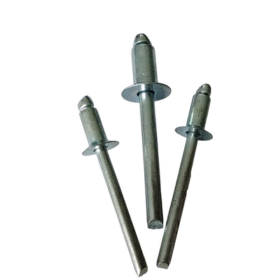 DIN Standard Competitive Open End Blind Rivets Iron Countersunk Head with Round Head